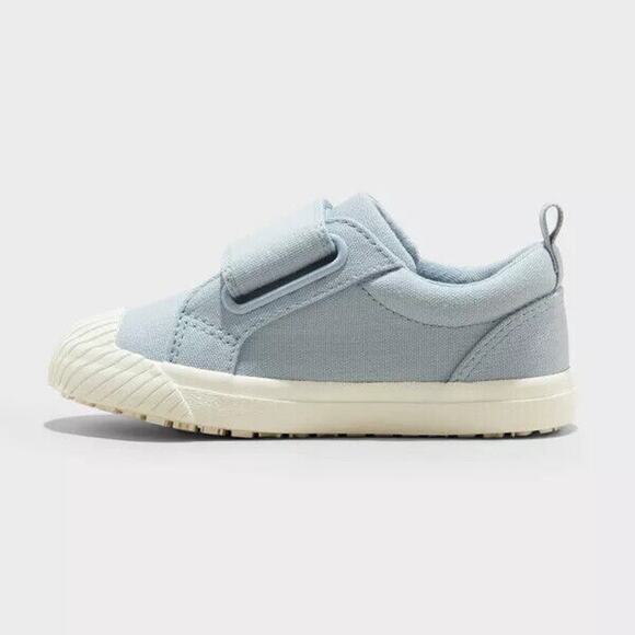 Cat & Jack Light Blue Kids Sneakers - Picture 2 of 4